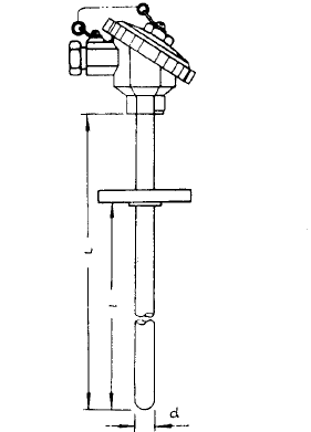WRP-430固定法蘭防水式熱電偶在高溫工業(yè)生產(chǎn)過程中的運(yùn)用